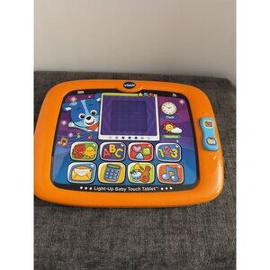 VTech Light-Up Baby Touch Tablet, Orange Works Great 1514